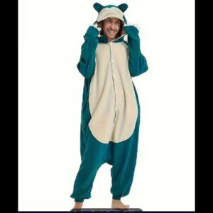 Snorlax Onesie Pajama - Adult Small New